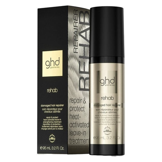 Uusi ghd Rehab Damaged Hair Repairer -suihke 95ml - Salonmarjoahola-Shop