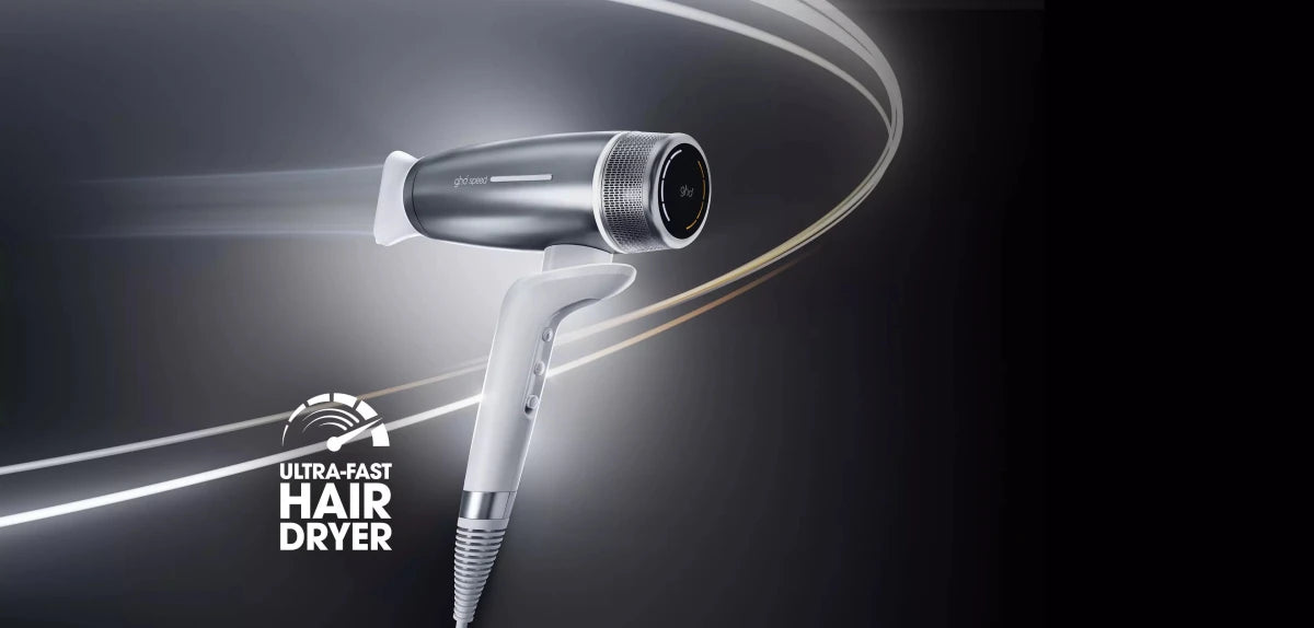 UUSI ghd Speed icon - Hiustenkuivaaja - Hopeavalkoinen - Salonmarjoahola - Shop