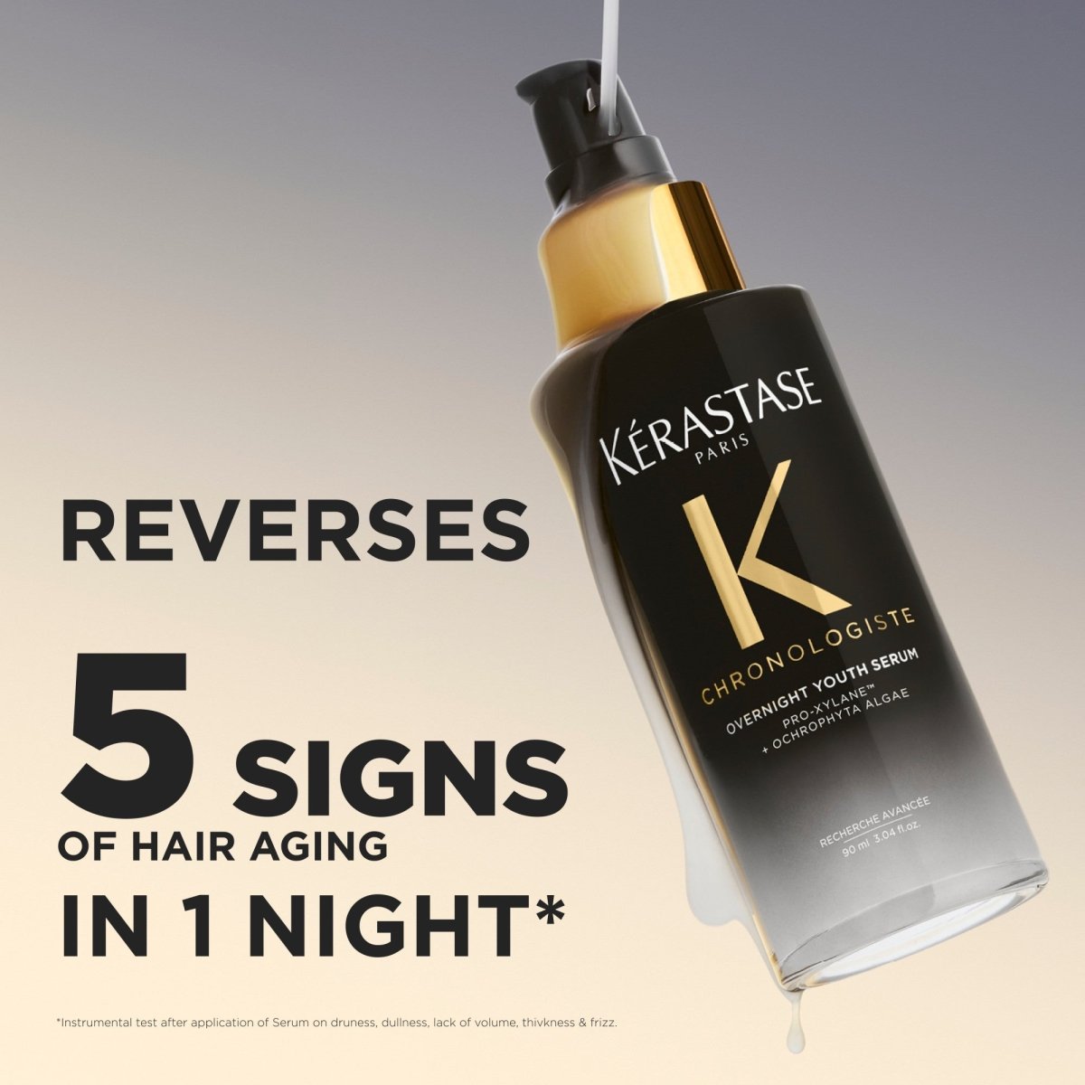 Uusi Kerastase Chronologiste Overnight Youth Serum 90ml - Salonmarjoahola - Shop