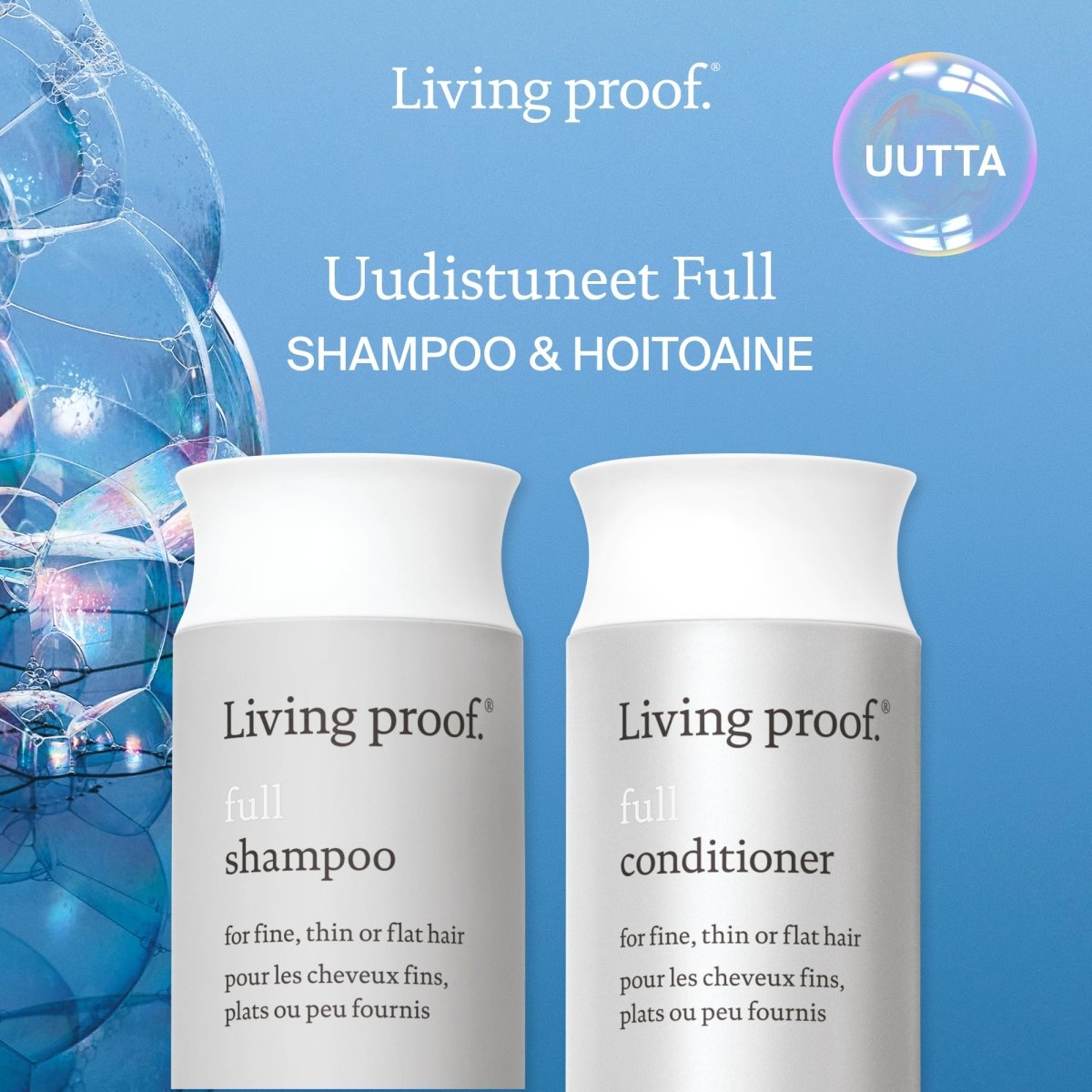 UUSI Living Proof Full Hoitoaine 236ml - Salonmarjoahola - Shop