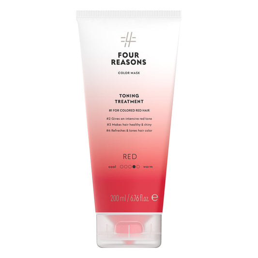 Four Reasons Color Mask Intense Toning Treatment Red 200 ml