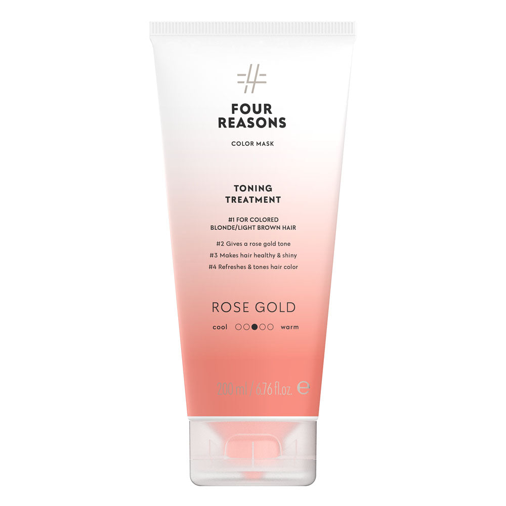 Four Reasons Color Mask Intense Toning Treatment Rose Gold 200 ml