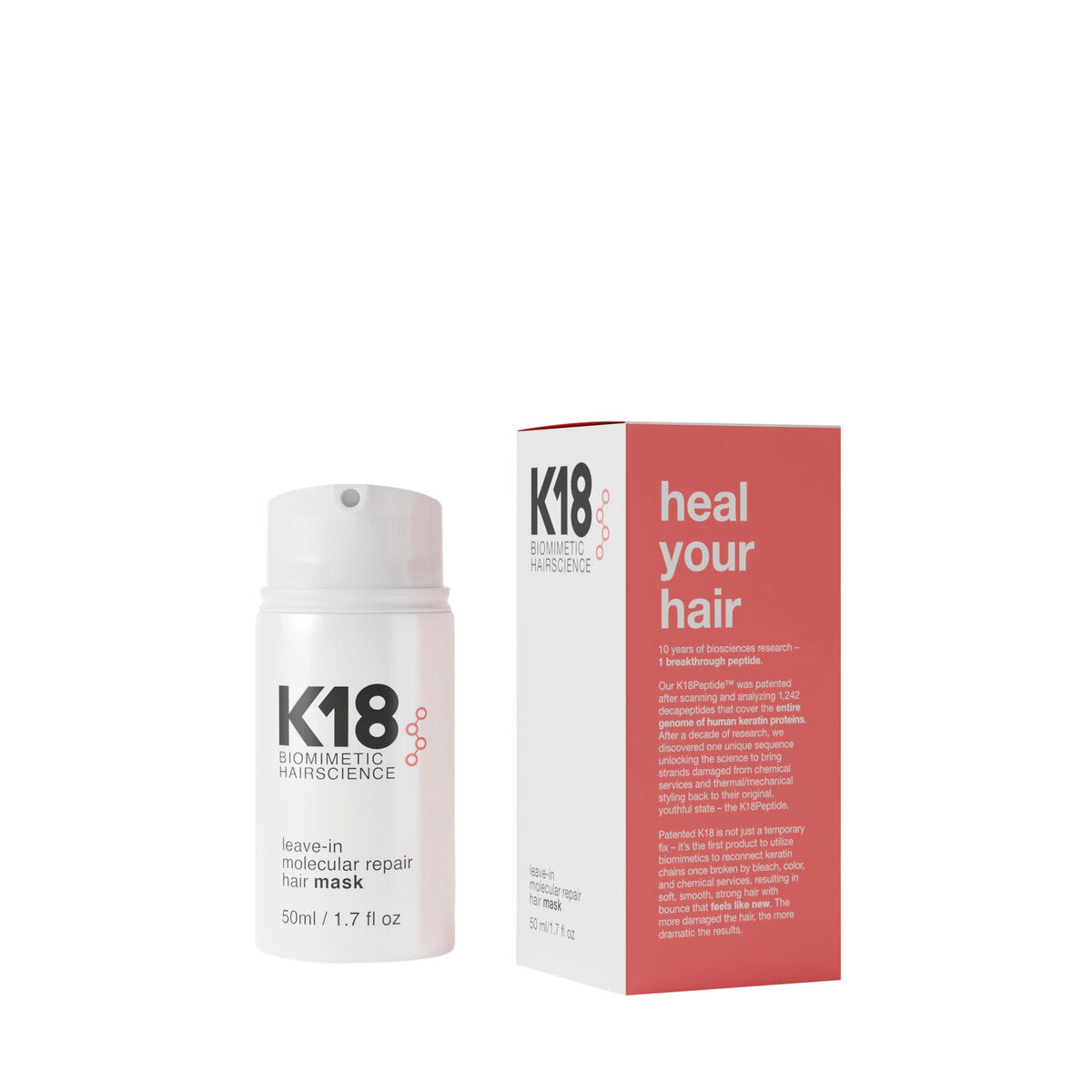K18Hair Leave-in Molecular Repair Mask 50ml